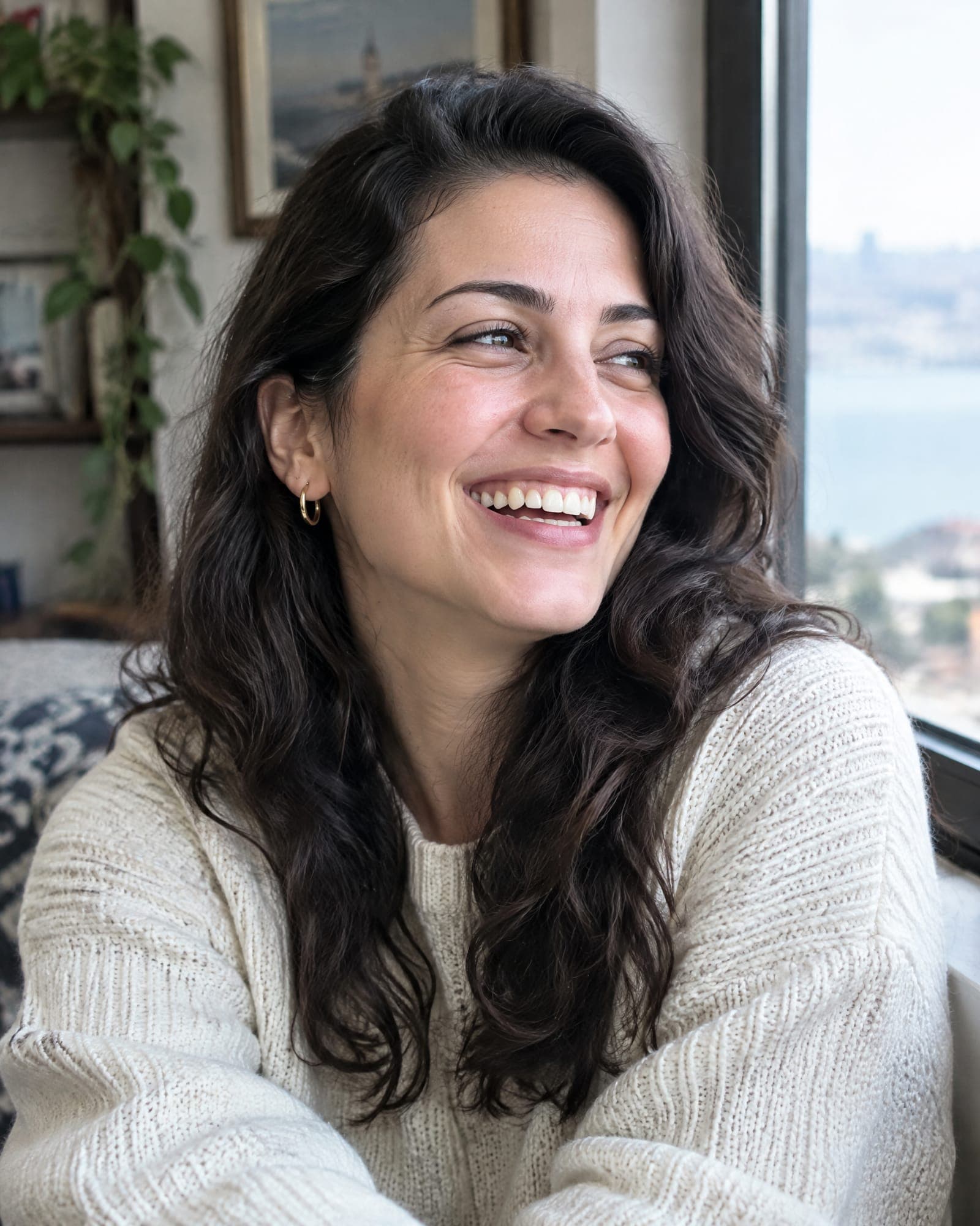Kahkaha atan bir hasta
