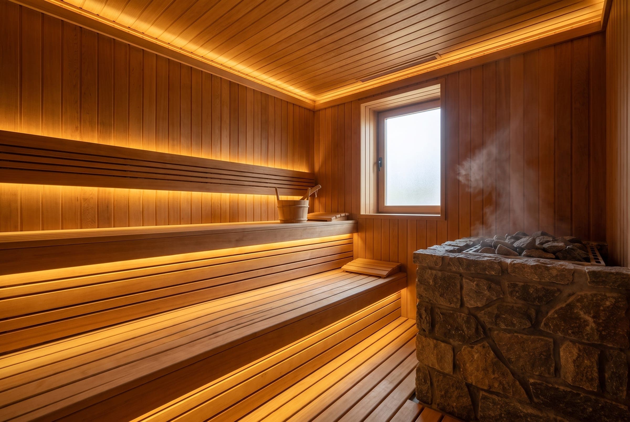 Ahşap sauna